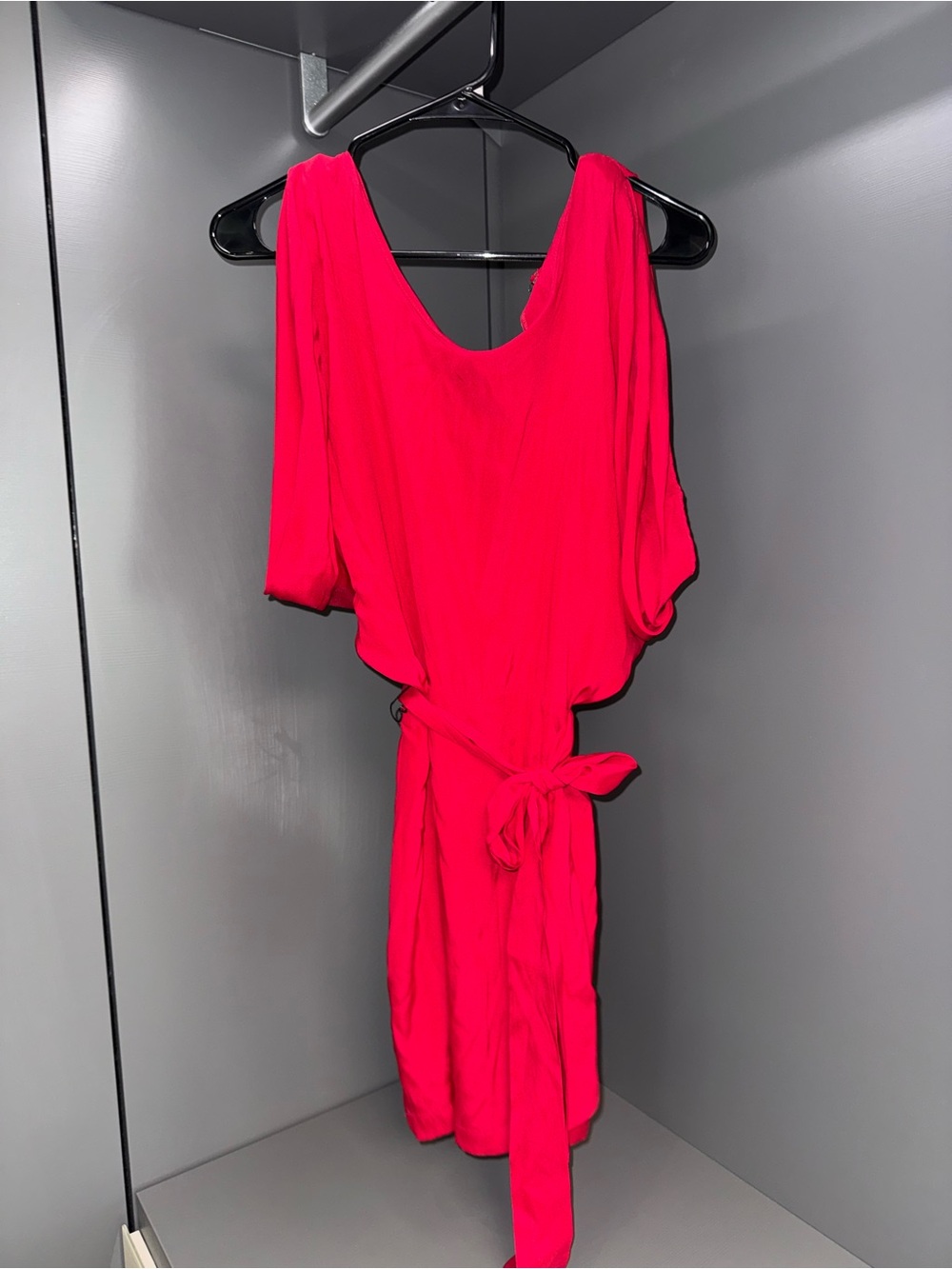 Jennifer Hope Tie-Waist Mini Dress